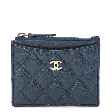 chanel charms wallet|chanel card holder with zipper.